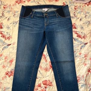 Isabel Maternity Skinny Cropped Jeans